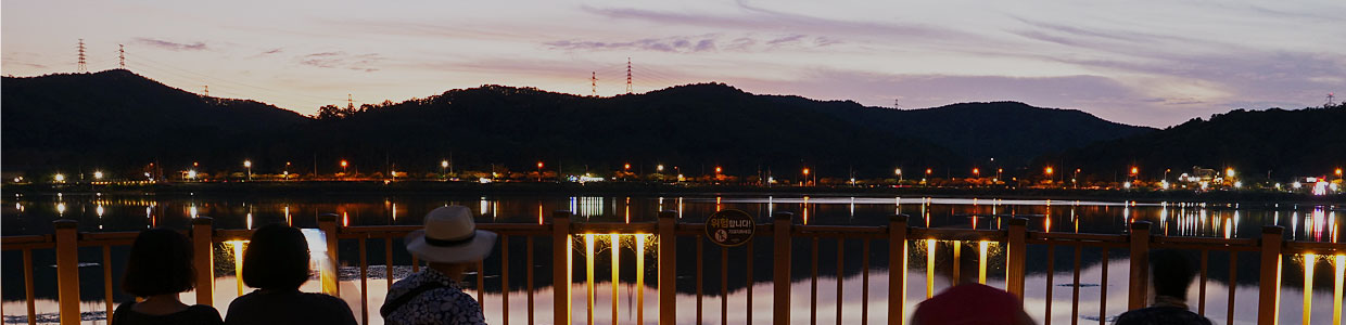 A pathway in Banwol Lake, where citizens fall in love with nature picture